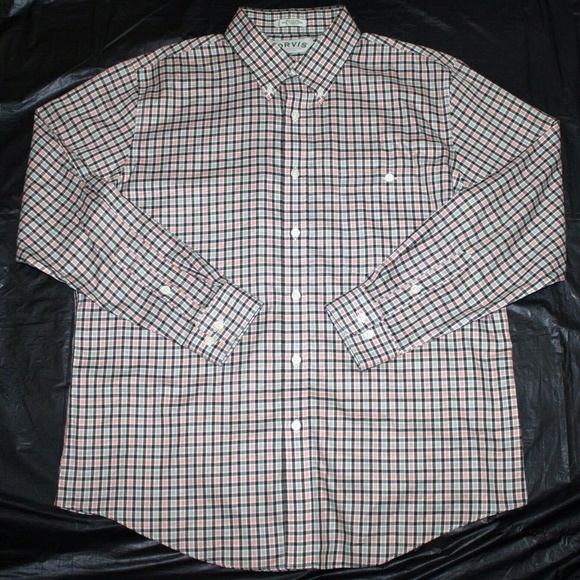 Orvis Trim Fit Mens Long Sleeve Button Down Shirt - Picture 7 of 7